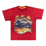 Camiseta Camisa Infantil Hot Wheels Fantasia