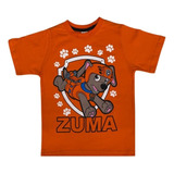 Camiseta Camisa Infantil Patrulha Canina Zuma