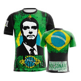Camiseta Camisa Jair Bolsonaro Presidente Patriota