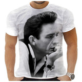 Camiseta Camisa Johnny Cash Country Hurt A Boy Named Sue 06