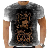 Camiseta Camisa Johnny Cash Country Hurt A Boy Named Sue 08