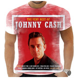 Camiseta Camisa Johnny Cash Country Hurt A Boy Named Sue 09