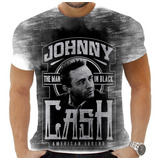 Camiseta Camisa Johnny Cash Country Hurt A Boy Named Sue 11