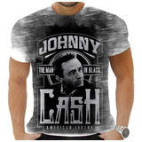 Camiseta Camisa Johnny Cash Country Hurt