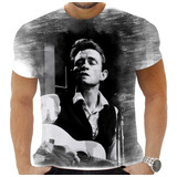 Camiseta Camisa Johnny Cash Country Hurt A Boy Named Sue 12
