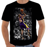 Camiseta Camisa Lc5534 Kobe Bryant Nba Basquete Lakers Blusa