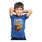 Camiseta Camisa Manga Curta Infantil Hot