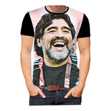 Camiseta Camisa Maradona Argentina Futebol Boca Juniors Hd09