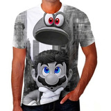 Camiseta Camisa Mario Bros