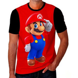 Camiseta Camisa Mario Bros Jogo Antigo Game Série Player 09