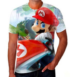 Camiseta Camisa Mario Jogo