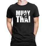 Camiseta Camisa Masculina Feminina Algodão Luta Muay Thai M1