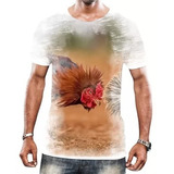 Camiseta Camisa Masculina Galo Índio Fazendeiro