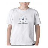 Camiseta Camisa Mercedes Benz Infantil