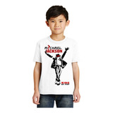Camiseta Camisa Michael Jackson Cantor Infantil