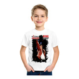 Camiseta Camisa Michael Jackson Cantor Infantil