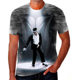 Camiseta Camisa Michael Jackson Cantor Rei