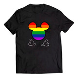 Camiseta Camisa Mickey Lgbt Love Is