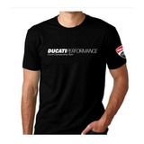 Camiseta Camisa Moto Ducati Italiana Motorcycle Algodão