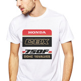 Camiseta Camisa Moto Honda Cbx 750 F 1987 Hollywood Algodão