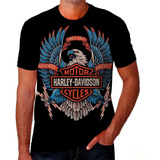Camiseta Camisa Motor Harley Davidson Moto