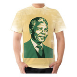 Camiseta Camisa Nelson Mandela África Do Sul 5