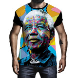 Camiseta Camisa Nelson Mandela Presidente África