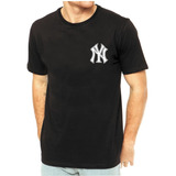 Camiseta Camisa New York Yankees Basebal Malha Algodão Top