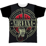 Camiseta Camisa Nirvana Rock Banda Álbum Show Grupo Show 11