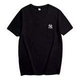 Camiseta Camisa Ny New York Em Algodão Unissex