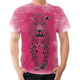 Camiseta Camisa Onça Pintada Leopardo Jaguar