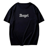 Camiseta Camisa Oversized Angel Anjo Asas Moda Streetwear