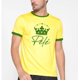 Camiseta Camisa Pele Homenagem Rei Pelé Eterno Brasil Copa