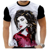 Camiseta Camisa Personalizada Amy Winehouse Rock Soul Jazz 9