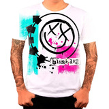 Camiseta Camisa Personalizada Blink 182 Rock