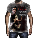 Camiseta Camisa Personalizada Eduardo Taddeo Facção