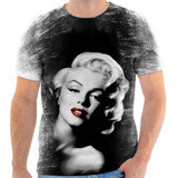 Camiseta Camisa Personalizada Marilyn Monroe 2