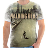 Camiseta Camisa Personalizada The Walking