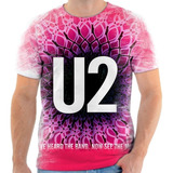 Camiseta Camisa Personalizada U2 Banda Rock