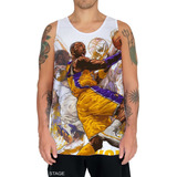 Camiseta Camisa Personalizado Regata Kobe Bryant