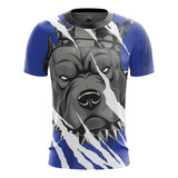 Camiseta Camisa Pitbull Raça Cachorro Amigo