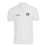 Camiseta Camisa Polo Masculina Italia Bandeira