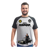 Camiseta Camisa Raglan Mad Max Mel Gibson Pronta Entrega