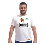 Camiseta Camisa Raglan Master System Game