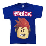 Camiseta Camisa Roblox Algodão   Tamanho 2 Ao 8