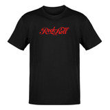 Camiseta camisa Rock n Roll Classic Coca Cola Em Algodão