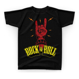 Camiseta Camisa Rock Roll