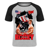 Camiseta Camisa Rocky Balboa Drago Boxe