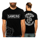 Camiseta Camisa Série Samcro Sons Of