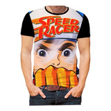 Camiseta Camisa Speed Racer Desenhos Anime Séries Filmes Hd